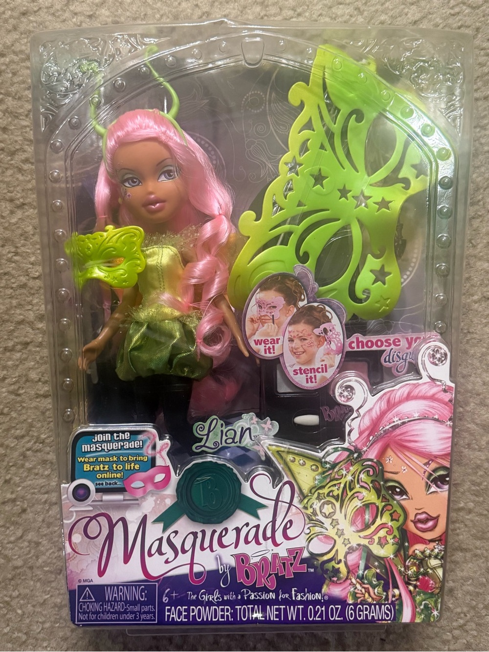 Bratz Masquerade Lian Doll (Brand New in Box)